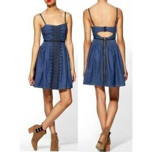 Free people New Romantics denim summer dress 4 - with added side pockets!